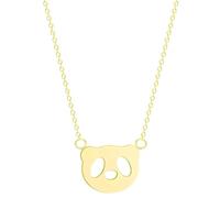 LYGBAOFUL 925 Sterling Silver Panda Necklace For Women And Girls, Tiny Face Charm, Jewelry, Red Locket, Coin Pendant