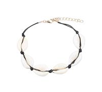 LYGBAOFUL Bracelets Jewelry Hand-knitted Beaded Shells Bracelet Women Natural Shell Pearl Accessories Rope Bangles Size Wristband jewellery (Metal Color : Style 20)