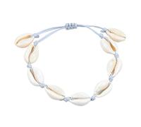 LYGBAOFUL Bracelets Jewelry Hand-knitted Beaded Shells Bracelet Women Natural Shell Pearl Accessories Rope Bangles Size Wristband jewellery (Metal Color : Style 24)