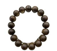 LYGBAOFUL Brunei Agarwood Black Kainan Bracelet Retains fragrance, cool to the touch Strong penetrating power Rich floral aroma Sink-grade bead strand