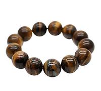LYGBAOFUL Feng Shui Bracelet,Feng Wealth Bracelet Tiger Eye Stone Attract Money Luck Talisman Auspicious Decor Amulet Beaded Crystal for Prosperity