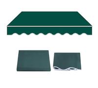 LYGBAOFUL Retractable Awning Fabric Replacement - Oxford PVC Material, Manual Patio Canopy Cover, Outdoor Garden Sunshade, Gazebo Roof, Courtyard & Veranda Protection