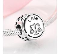LYGBAOFUL Symbol Twelve Occupational Signs Charm Beads For Jewelry Making 925 Sterling Silver Hollow Beads Fit European Women Bracelets