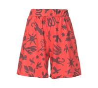Lygia & Nanny Lara Estampado graphic-print shorts - Brown 38-40-44-46