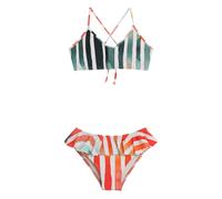 Lygia & Nanny Penelope bikini - Orange 4 yrs-6 yrs-8 yrs-10 yrs