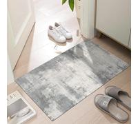 LYGLIGH Thin Door Mats for Inside Entry, 1/10 Inch Ultra Thin Door Mat Indoor Entrance, Non-Slip Rubber Backing Entryway Rug, Absorbent Washable Floor mats for Hallway, 47"×23", Distressed