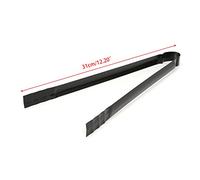 LyGuy Bbq Charcoal Tongs, Barbecue Charcoal Tong Metal Handle Grill Food Clip Outdoor Camping Cooking Tool