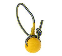 Lyguy Pet Pet Toy, Pet Dog Training Toy Ball Dog Rubber Ball Chew Bite Resistant Toy With Rope 1#