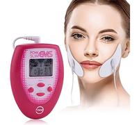 LYHD Mini TENS EMS Electric Facial Slimming Massager Muscle Stimulation 2pcs Electrode Face Sticker 2 Cheek Sticker