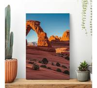 LYHVSFJW Arches National Park-standard Canvas Prints Artwork for Walls Canvas Wall Art for Bedroom Modern Picture Artwork Painting for Living Room Aesthetic Wall Paintings 12x18inch(30x45cm)