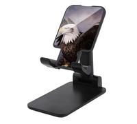 LYHVSFJW Bald Eagle Folding Cell Phone Stand Adjustable Phone Holder for Desk Portable Desktop Cellphone Stand with Anti-Slip Base Fits All Smart Phones