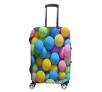 LYHVSFJW Brightly Colored Spheres Luggage Cover Suitcase Covers for Luggages Tsa Approved Travel Luggage Sleeve Protector Elastic Suitcase Protector Anti-Scratch Washable Fits 19-32 Inch Case X-Large