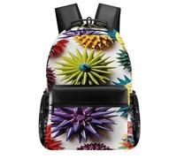 LYHVSFJW Colorful Sea Urchin Laptop Backpack Travel Lightweight Schoolbag Durable Bookbags for Men Women