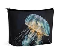 LYHVSFJW Cosmetic Bag Makeup Bags for Women Portable Makeup Bag Papillon in The Box Makeup Case Travel Toiletry Bag for Travel Accessories, Jellyfish, One Size