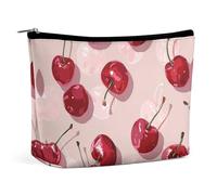 LYHVSFJW Cosmetic Bag Makeup Bags for Women Portable Makeup Bag With Cherry Pattern Makeup Case Travel Toiletry Bag for Travel Accessories, With Cherry Pattern, One Size