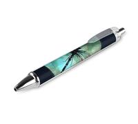 LYHVSFJW Galaxy Animal Dragonfly Ball Point Pen Retractable Black Ink Ballpoint Pens Super Soft Grip 0.5mm Ink Pen Medium Point Office Pens 1 PCS