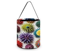 LYHVSFJW Halloween Basket Large Capacity Candy Bags Colorful Sea Urchin
