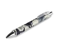 LYHVSFJW Killer Whale Ball Point Pen Retractable Black Ink Ballpoint Pens Super Soft Grip 0.5mm Ink Pen Medium Point Office Pens 1 PCS