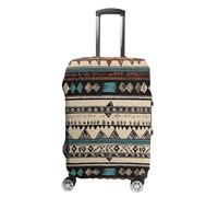 LYHVSFJW Native American Patterns Luggage Cover Suitcase Covers for Luggages Tsa Approved Travel Luggage Sleeve Protector Elastic Suitcase Protector Anti-Scratch Washable Fits 19-32 Inch Case X-Large