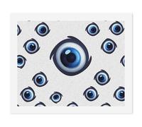 LYHVSFJW Paint by Numbers for Adults Beginner - Evil Eyes DIY Painting Kit with HD Canvas & Acrylic Paints, Complete Crafts Set for Home Decor, Gifts, Stress Relief 40x50cm