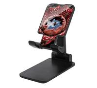 LYHVSFJW Rafflesia with Flies Folding Cell Phone Stand Adjustable Phone Holder for Desk Portable Desktop Cellphone Stand with Anti-Slip Base Fits All Smart Phones