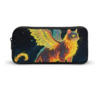 LYHVSFJW Strange Creature Pencil Pouch - Large Capacity Pencil Case Aesthetic Makeup Bag with Zipper Cute Pen Bags for Stationery, Art Supplies, Travel Essentials