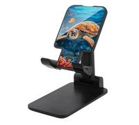 LYHVSFJW Tropical Fish Starfish Folding Cell Phone Stand Adjustable Phone Holder for Desk Portable Desktop Cellphone Stand with Anti-Slip Base Fits All Smart Phones