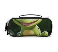 LYHVSFZQ Makeup Bag Makeup Organizer Travel Cute Frog Printed Makeup Bag With Double Zip Handles Cosmetic Bag, style, One Size, Makeup Bag