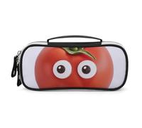 LYHVSFZQ Makeup Bag Makeup Organizer Travel I Love You from My Head Tomatoes Printed Makeup Bag With Double Zip Handles Cosmetic Bag, style, One Size, Makeup Bag