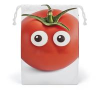 LYHVSFZQ Storage Bags Makeup Bag Toy Bag Reusable Bags Toiletry I Love You from My Head Tomatoes Printed Organizer Multi Purpose Foldable Ditty Bag Travel Pouch, style, 12*18cm, Contemporary