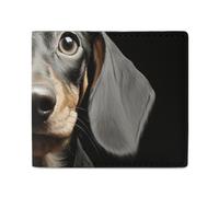 LYHVSFZQ Wallet Card Case Pad Dachshund Printed Coin Purse Mens Wallet Ideal for Work Travel And Daily Use, style, One Size, Casual