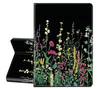 LYHXLYJH Case for Microsoft Surface Pro 8 13 Inch 2021 Tablet-Slim PU Leather Adjustable Stand Smart Cover,Garden Flowers