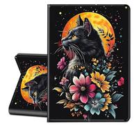 LYHXLYJH for iPad Air 13 Inch Case M3 2025 & M2 2024-Slim PU Leather Stand Smart Cover with Auto Wake/Sleep for iPad Air 13,Art Cat