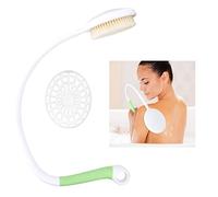 LYIGEOL Back Bath Brush with Long Curved Handle,Shower Brush with U-Shaped Long Handle,Body Scrubber for Elderly,Disabled, Post-Surgery,Limited Mobility,Spine Pain,Frozen Shoulder,Men and Women.