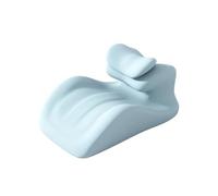 Lying Bed Sleeping Pillow Assisted Butt Raise Couple Pad Multifunctional Prone Position Lie Pillow Lumbar Support Cushion(BLUE)