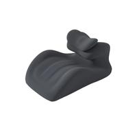 Lying Bed Sleeping Pillow Assisted Butt Raise Couple Pad Multifunctional Prone Position Lie Pillow Lumbar Support Cushion(Dark Gray)