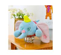 (Lying Dumbo, 35 cm (0.25 kg)) Lying-down cherry blossom Dumbo plush toy doll, cute little Dumbo pillow, large size doll