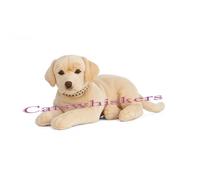 Living Nature Giant Chocolate Labrador, Realistic Soft Cuddly Dog Toy, Naturli Eco-Friendly Plush, 60cm