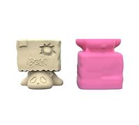 Lying Panda Shaped Planter Mold for Garden Decorations | Silicone, Hand-Making Supplies for Garden Decorations, Plant Flowerpot Vase