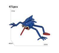(Lying Posture) Sonic Shin Tapes Building Blocks Early Education Assembling Gifts Toys Kids