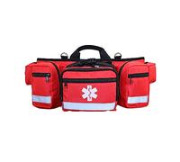 Lyirfan Medical Trauma Bag,First Aid Waist Pack with Reflective,Portable First Aid Fanny Pack,for Outdoors,Hiking