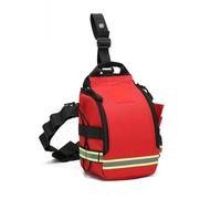 Lyirfan Tactical Drop Leg Waist Bag, First Aid Kit,Multifunctional Tactical Thigh Hip Outdoor Trauma Medical Bag,for Outdoors Camping,Hiking,Cycling (Red)