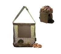 Lyivisk Mushroom Mesh Collector Bag with Adjustable Shoulder Strap, Harvest Bag for Mushroom Collector, Hunting Bag for Wild Mushrooms, Practical Storage Bag for Camping, Hiking and Outdoor Activities