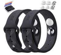 LYJEE Motion Sickness Bands Adjustable Acupressure Nausea Wristbands Morning Sickness Relief for Pregnant Women (Black)