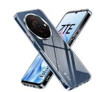LYJERRY 1 x Transparent Soft Mobile Phone Case Compatible with ZTE Blade A76 5G Case Protective Bumper Cover Silicone Gel for ZTE Blade A76 5G Case Transparent