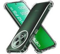 LYJERRY 1 x Transparent Soft TPU & Silicone Gel Bumper Case for OPPO Reno12 FS 5G - Scratch-Resistant, Shock-Absorbent, Anti-Fingerprint, Anti-Yellowing, Screen Protection