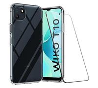 LYJERRY Transparent Soft Case for Wiko T10 Case, Protective Bumper Cover Mobile Phone Case Silicone Gel for Wiko T10 Case