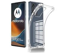 LYJERRY Transparent Soft Mobile Phone Case for Motorola Edge 50 Fusion Case Protective Bumper Cover Silicone Gel for Motorola Edge 50 Fusion Case Transparent