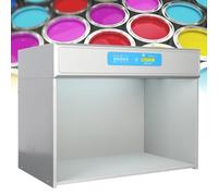LYJIANGXIN Color Assessment Cabinet, Sources Assessment Cabinet, Lab Color Evaluation Box with 4/5/6 LED Light Sources, Color Matching Light Booth for Fabric Textile Printing, Paint Booth Cabinet