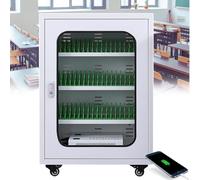 LYJIANGXIN Portable Cellphone Charging Locker,Aluminum Alloy Mobile Phone Charging Cabinet,Mobilephone Chargings Station For School Church Airport,6-60 Slots,Secure Lock